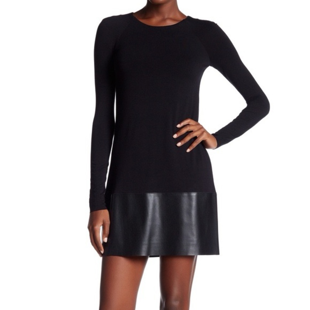 Bailey 44 Leather Trim Lorax Dress